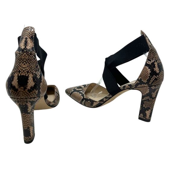 Cole Haan Grand Ambition Maikki Pointed Toe Pump Amphora Snake Print Size 8.5 - Picture 11 of 16